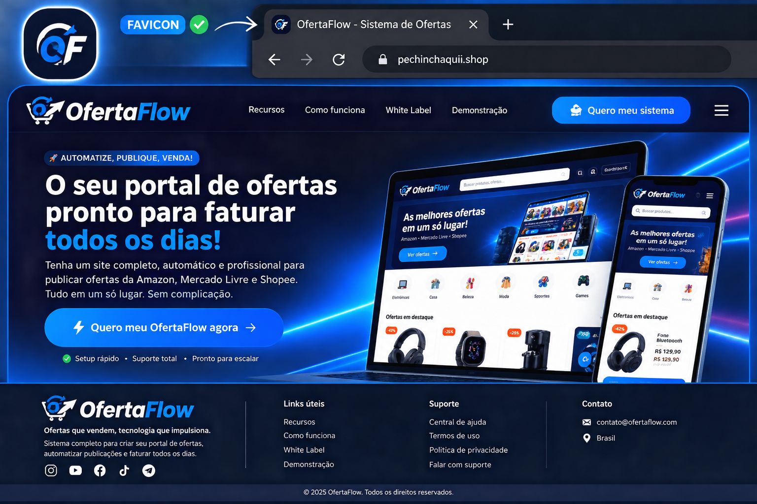 OfertaFlow - Plataforma White Label